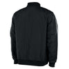 Men's Quilted Flight Jacket - Black