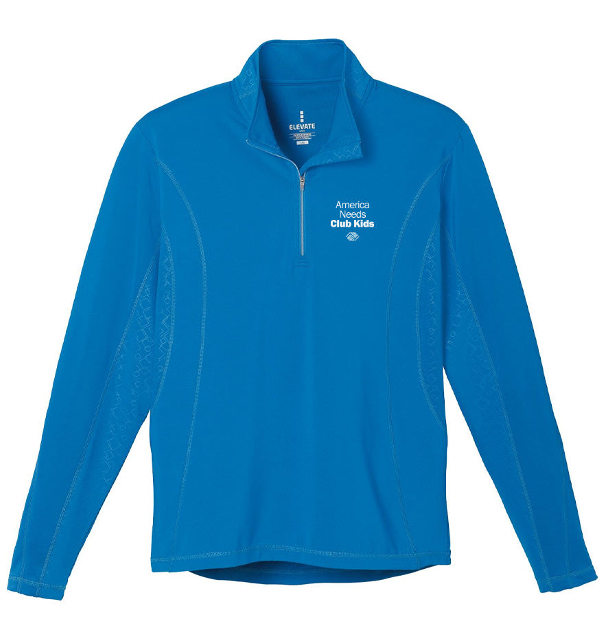 Men's CALTECH KNIT QUARTER ZIP - Olympic Blue