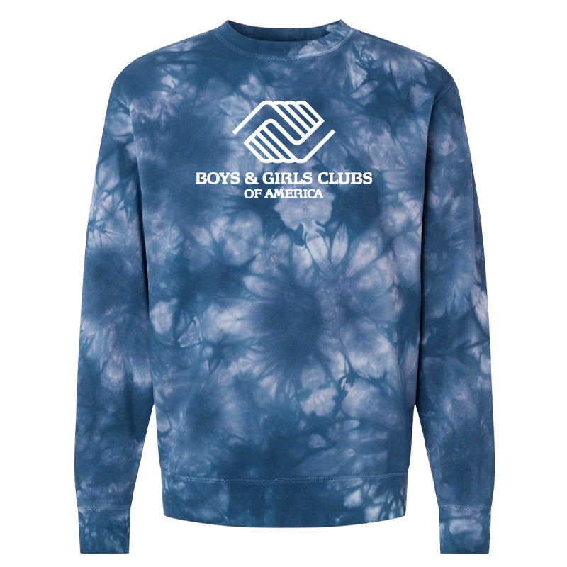 Boys & Girls Clubs of America Tie-Dyed Sweatshirt - Navy