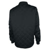 Women's Quilted Flight Jacket - Black