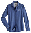 Women's Naturalist 4-Way Stretch Long Sleeve Outdoor Shirt - Navy Blue