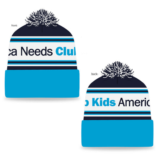 ANCK Knit Cap with Cuff and Pom - as seen on the TODAY Show