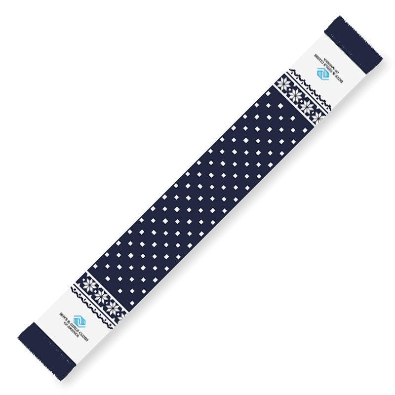 BGCA Navy Snowflake Scarf - as seen on the TODAY Show