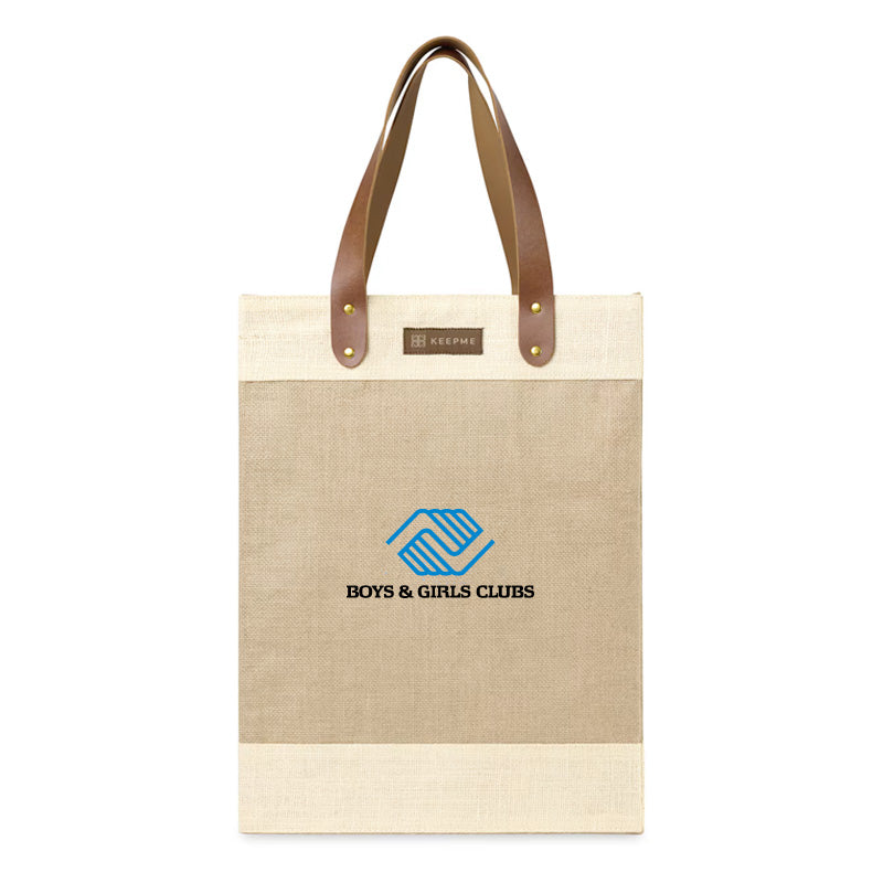 Out of the Woods Jute Tall Tote