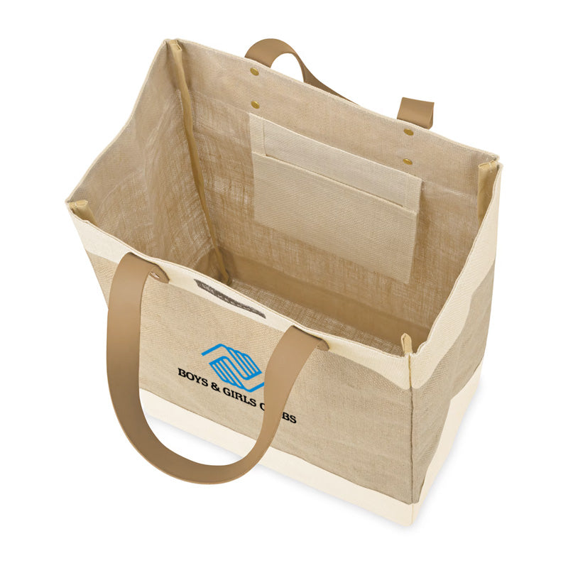 Out of the Woods Jute Tall Tote