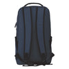 Malmo rPET Waterproof Zippered 15-Inch Laptop Backpack - Navy