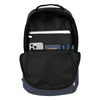 Malmo rPET Waterproof Zippered 15-Inch Laptop Backpack - Navy