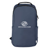 Malmo rPET Waterproof Zippered 15-Inch Laptop Backpack - Navy