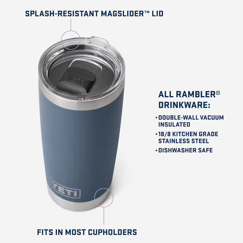 20 oz YETI Rambler Tumbler