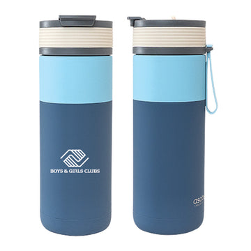 20 oz Asobu Aspen Insulated Tumbler with 2-in-1 Lid - Pastel Blue