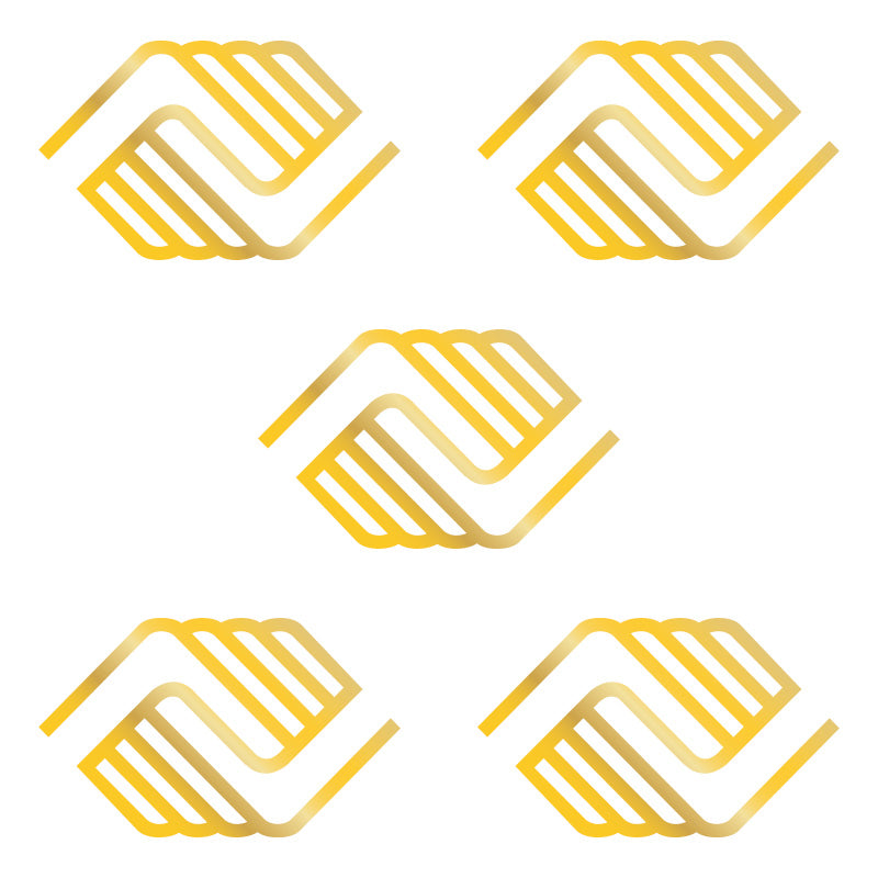 2" Gold Lapel Pin (Pack of 5)