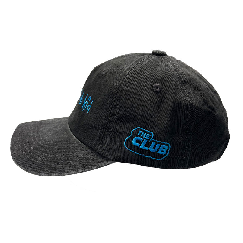 Always A Club Kid Garment Washed Cap - Black