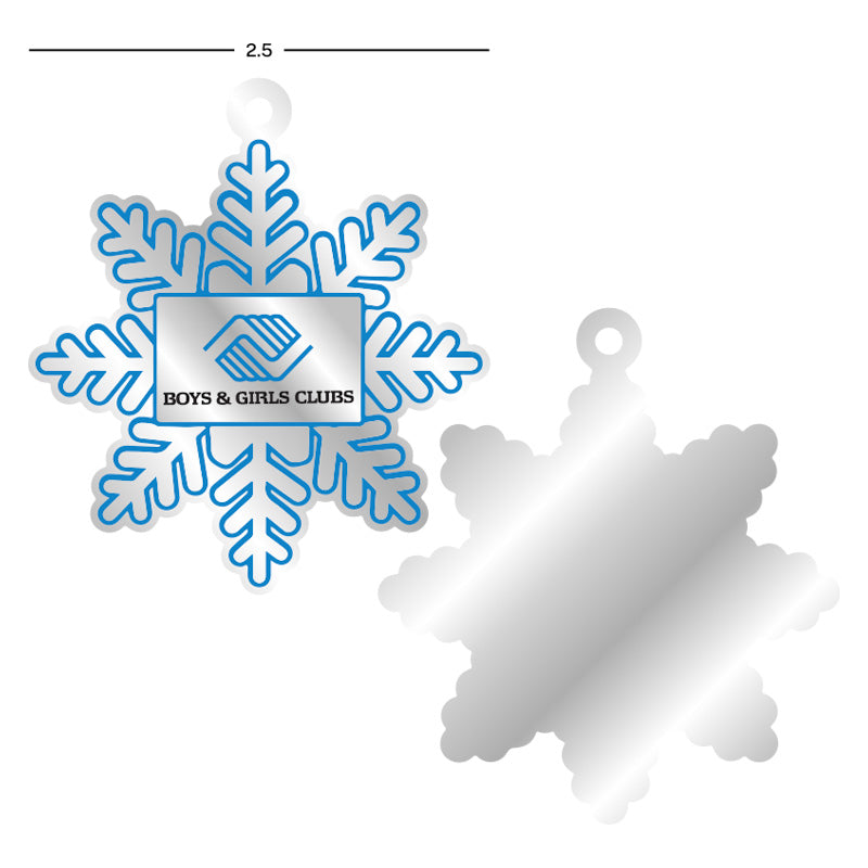 2.5&quot; Snowflake Ornament