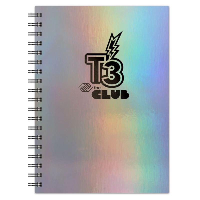 Holographic Rainbow Journal Medium NoteBook - 7&quot;x10&quot;