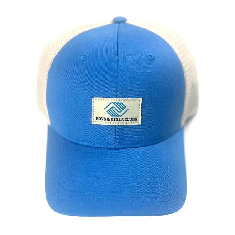 Structured Trucker Cap - Mallet Blue/Stone