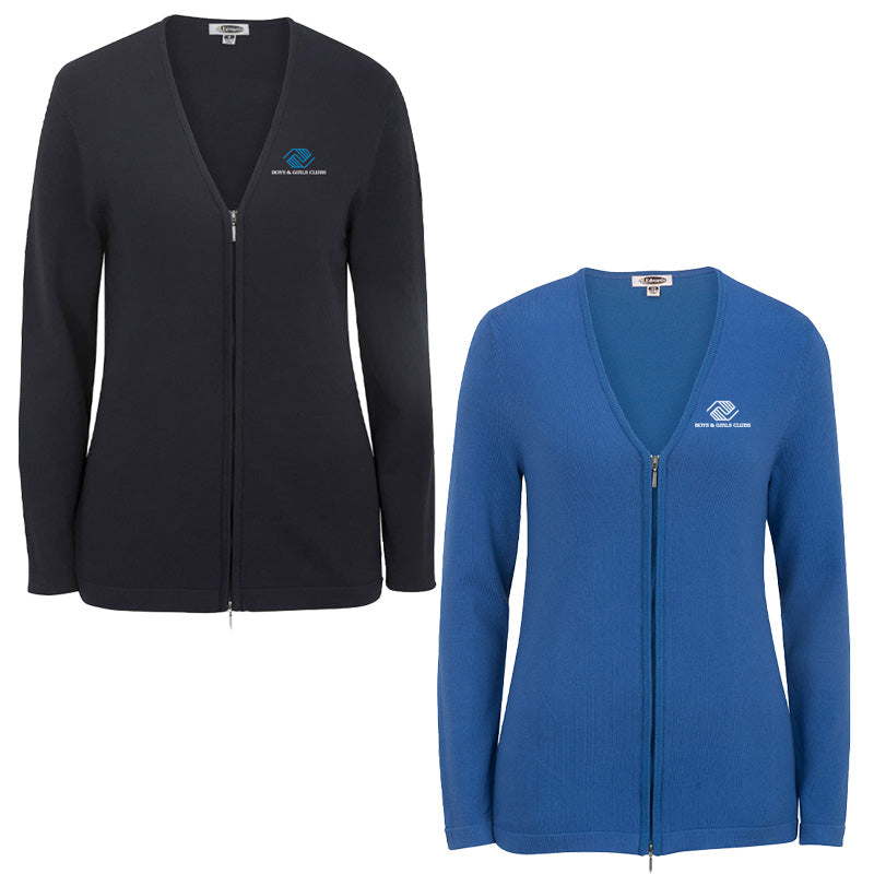 WM Zip VNeck Cardigan