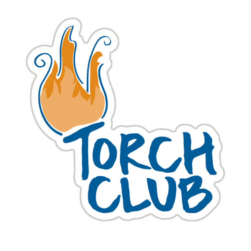 Torch Club 3&quot; Stickers (Pack of 50)