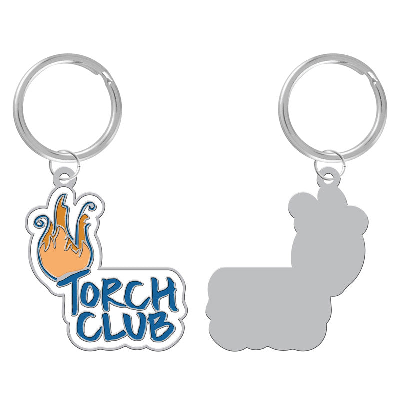 Torch Club Diestruck Soft Enamel Keychain