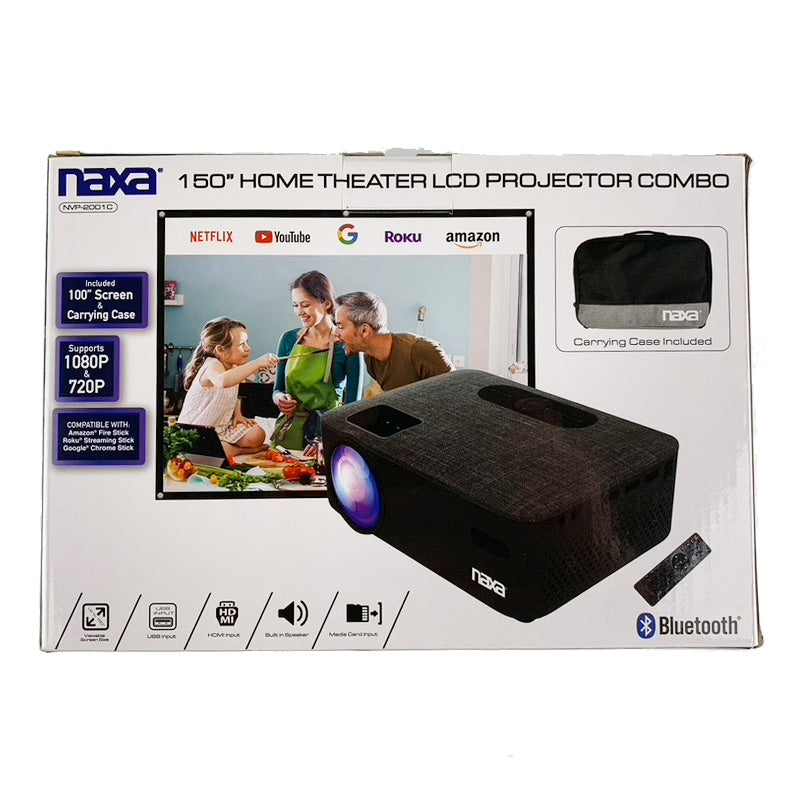 NTI 150&quot; Home Theather LCD Projector Combo