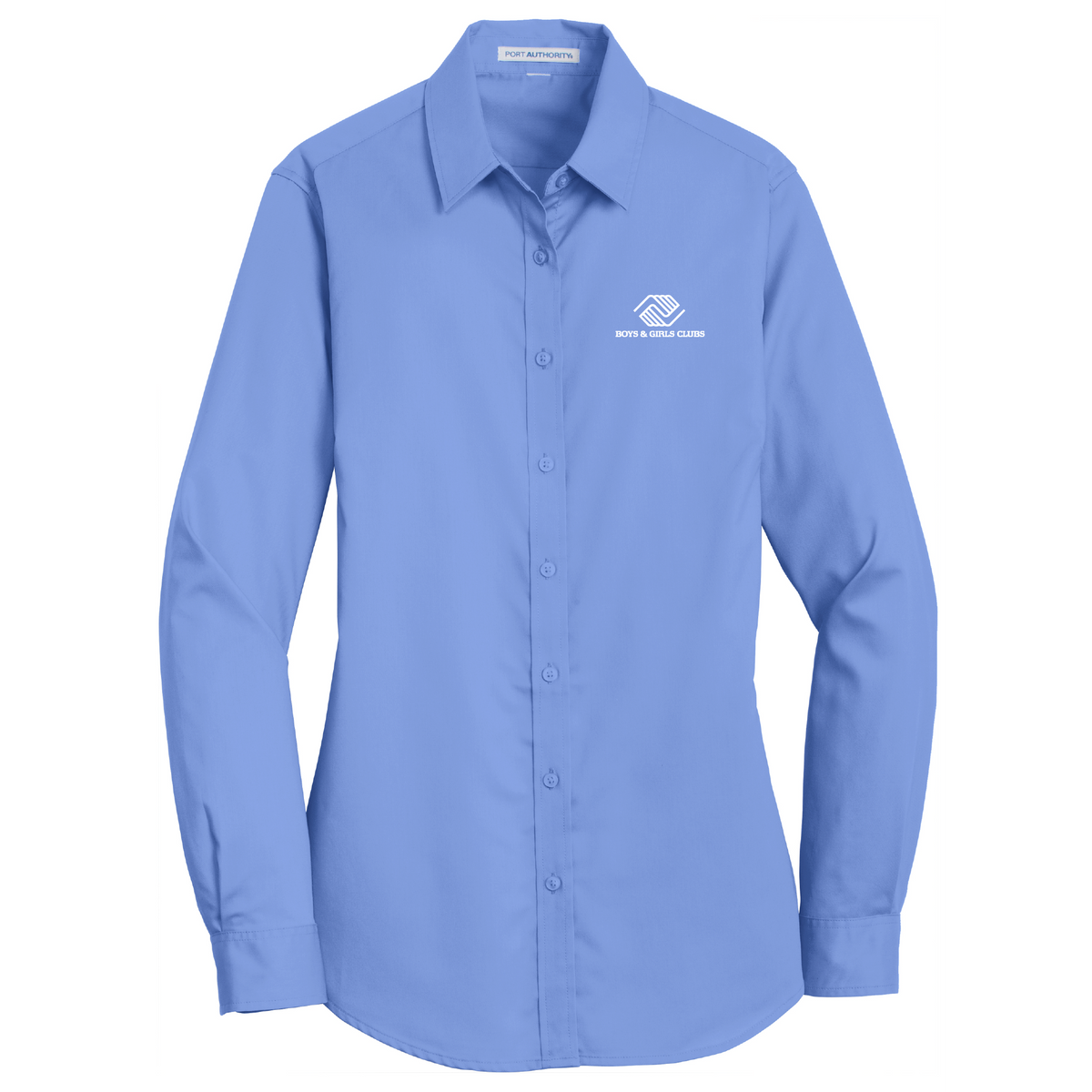 Port Authority Ladies SuperPro Twill Shirt - Ultramarine
