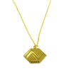 BGCA Charm Necklace in Black Gift Box