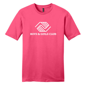 District T-shirt - Neon Pink
