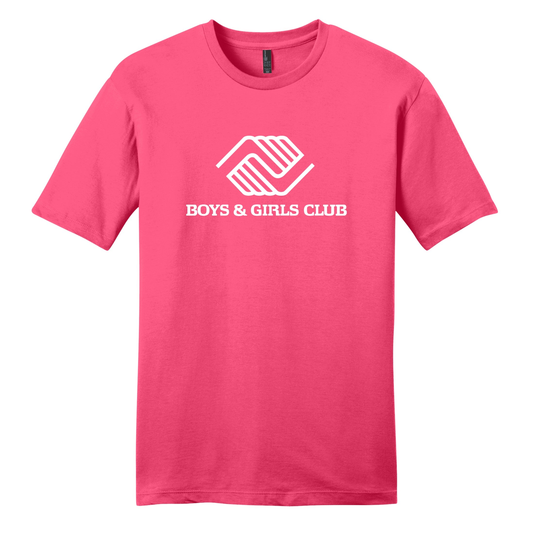 District T-shirt Neon Pink Boys Girls Clubs of America Store