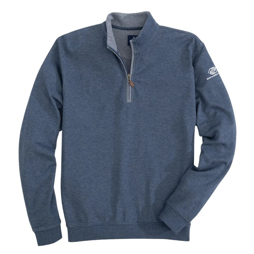 Johnnie-O Sully 1/4 Zip Pullover - Helios Blue