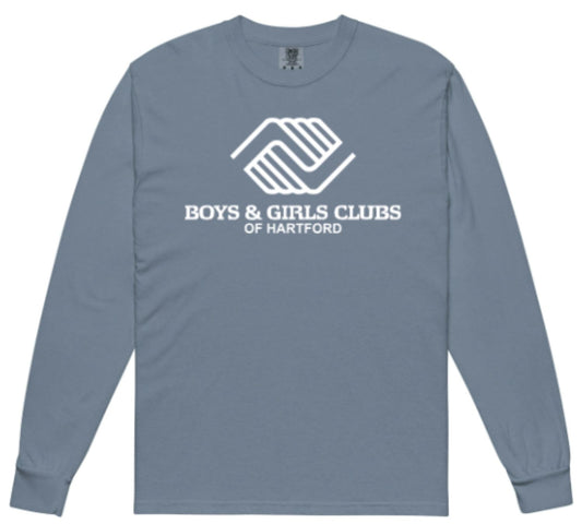 Boys & Girls Club(s) of Your Location | Unisex Garment-Dyed Heavyweight Long Sleeve Shirt
