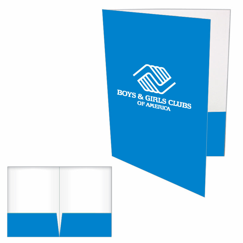 Blue Pocket Folder (Pack of 10)