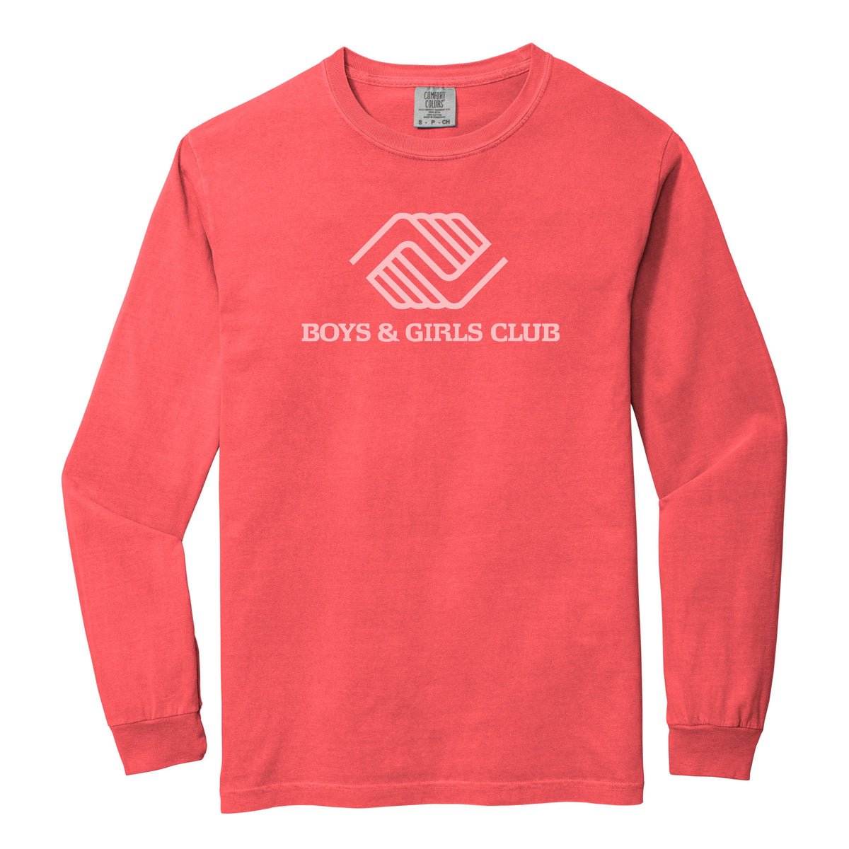 Comfort Color Heavyweight Long Sleeve Tee - Watermelon