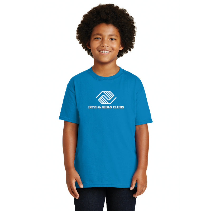 Afbestille innovation Gylden Classic Youth T-shirt - Sapphire - Boys & Girls Clubs of America Store