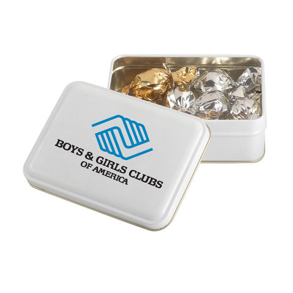 Keepsake Gift Tin w/ Twist Wrapped Truffles