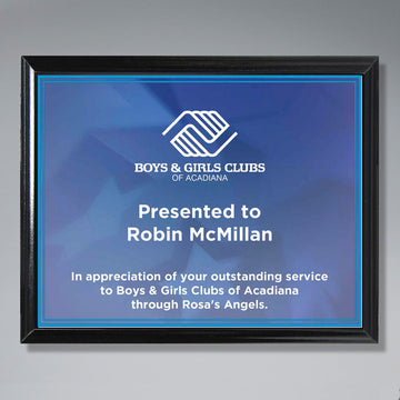 8x10 Plaque