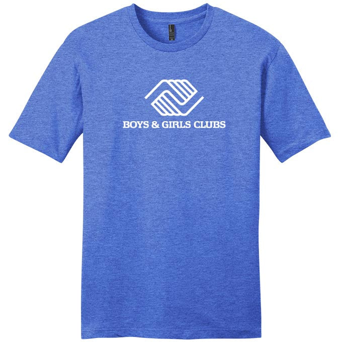 District T-shirt - Heathered Royal Blue
